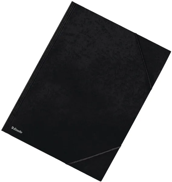 Chemise élastique à 3 rabats Esselte Carton noir A3 200 feuilles