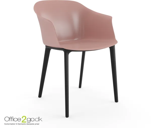 Chaise Polytone C - pieds noirs